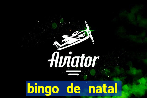 bingo de natal para imprimir gratis